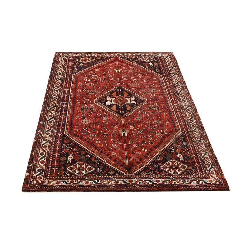Shiraz Teppich 178x281cm - Perserteppich - rot