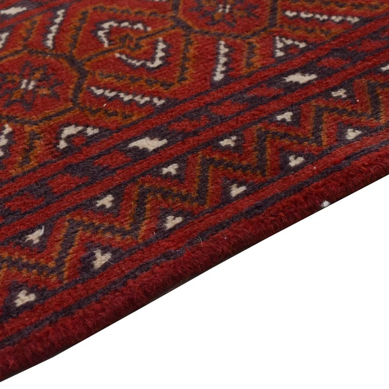 Turkaman Teppich 102x287cm - Orientteppich - rot