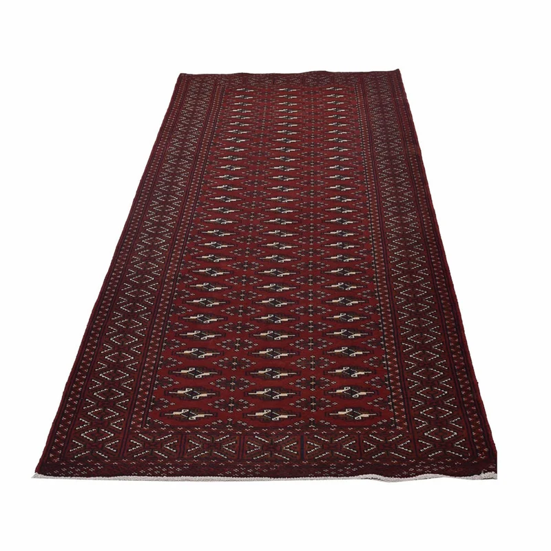 Turkaman Teppich 101x287cm - Orientteppich - rost