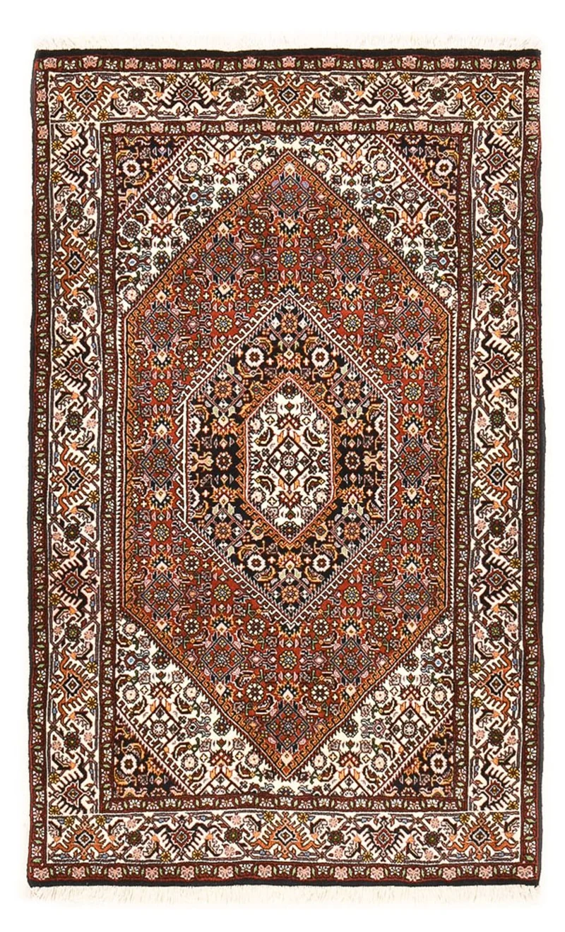 Bidjar Teppich 102x160cm - Perserteppich - rost