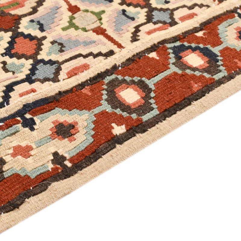 Kelim Fars Teppich 100x135cm - mehrfarbig