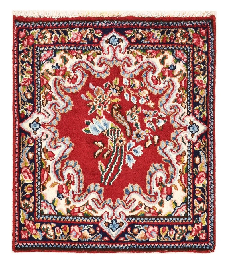 Kerman Teppich 35x60cm - Perserteppich - rot