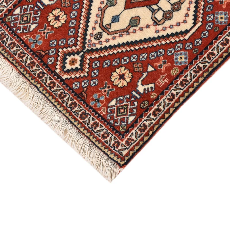 Kaschkuli Teppich 35x60cm - Perserteppich - rot