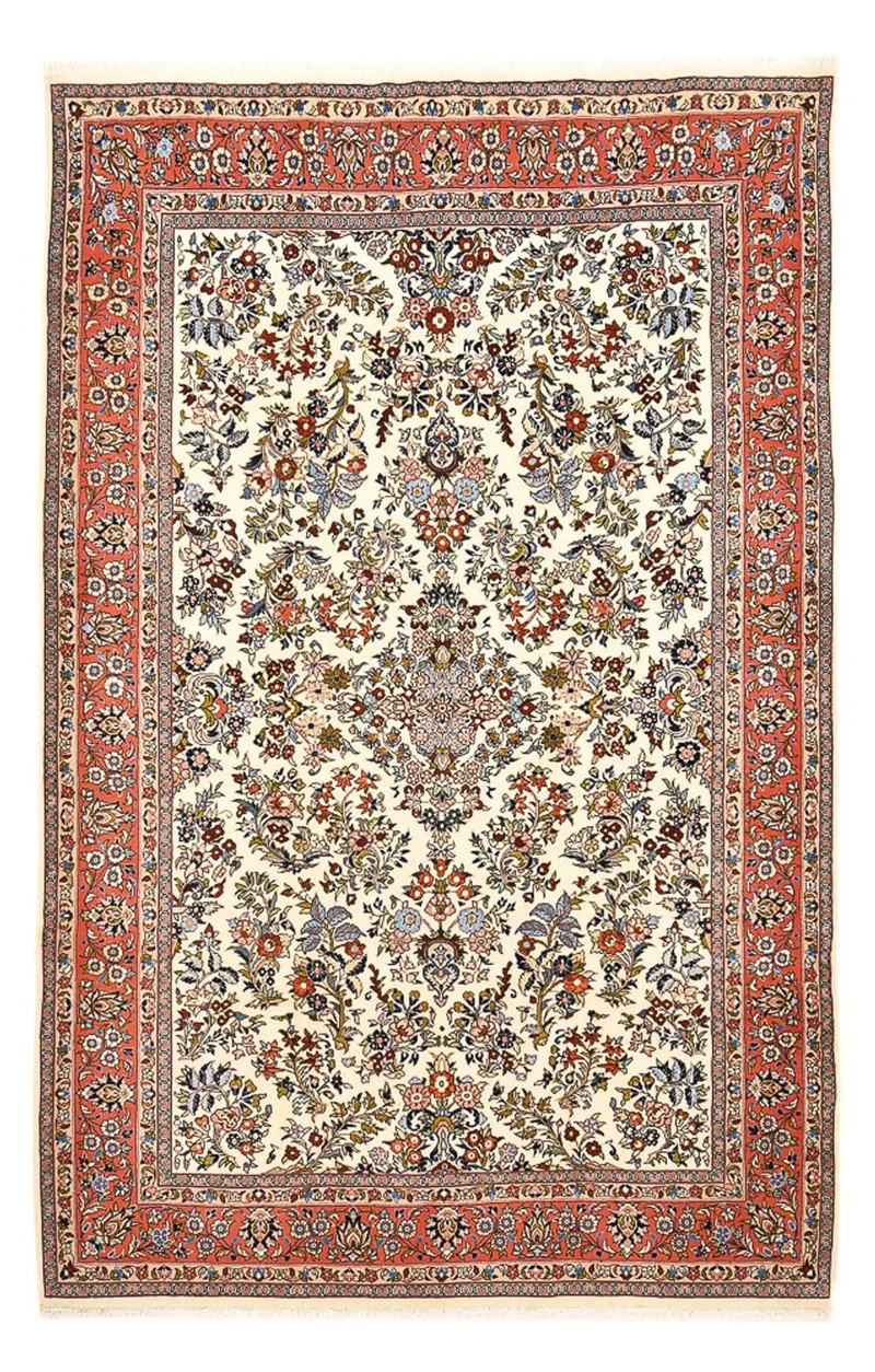 Sarough Teppich 212x315cm - Perserteppich - sand