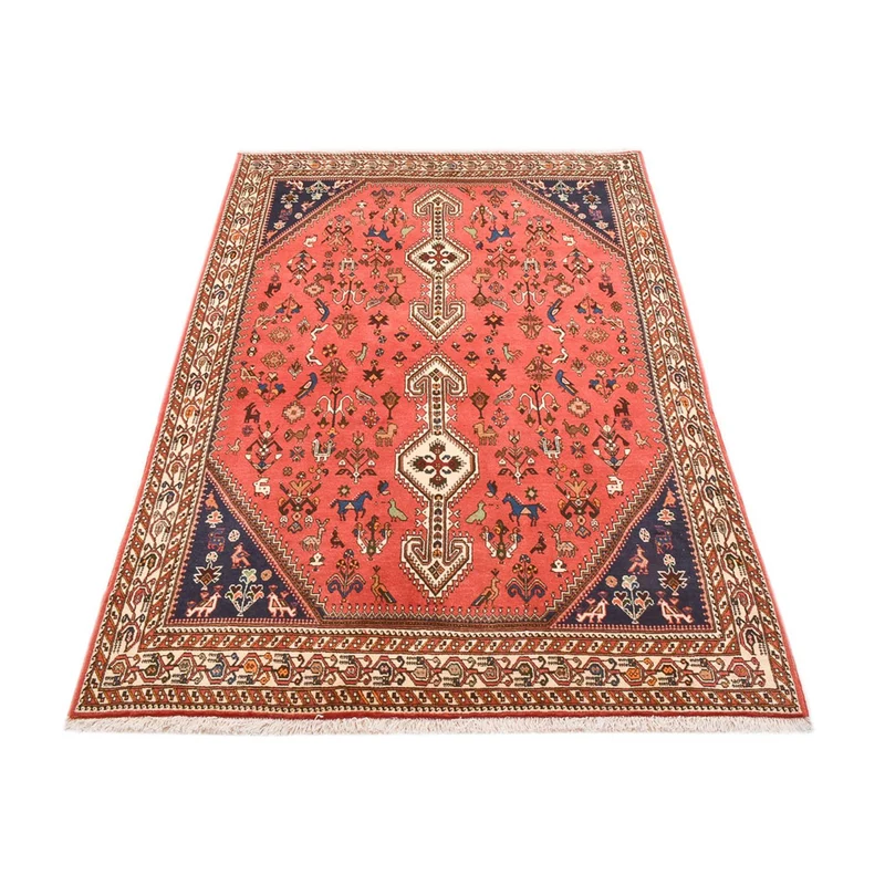 Perserteppich - Nomadic - 140 x 205 cm - rot