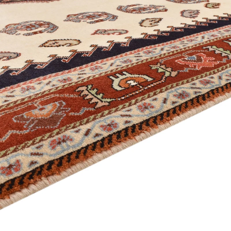 Ghashghai Teppich 150x237cm - Perserteppich - mehrfarbig
