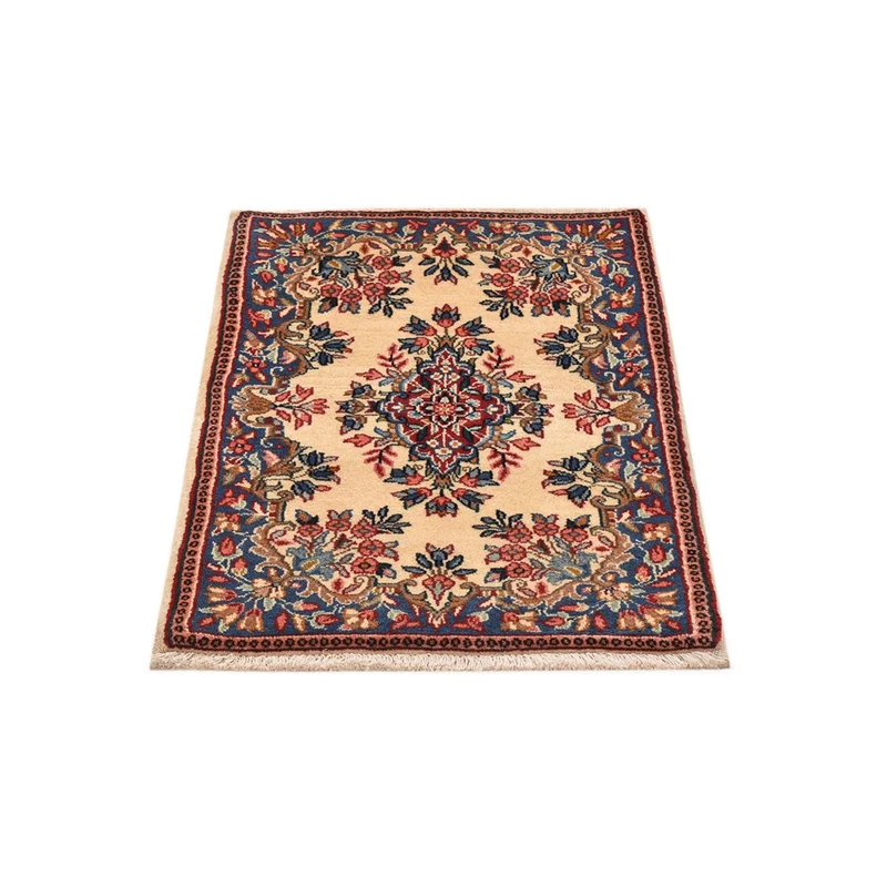 Rafsanjan Teppich 60x86cm - Perserteppich - mehrfarbig
