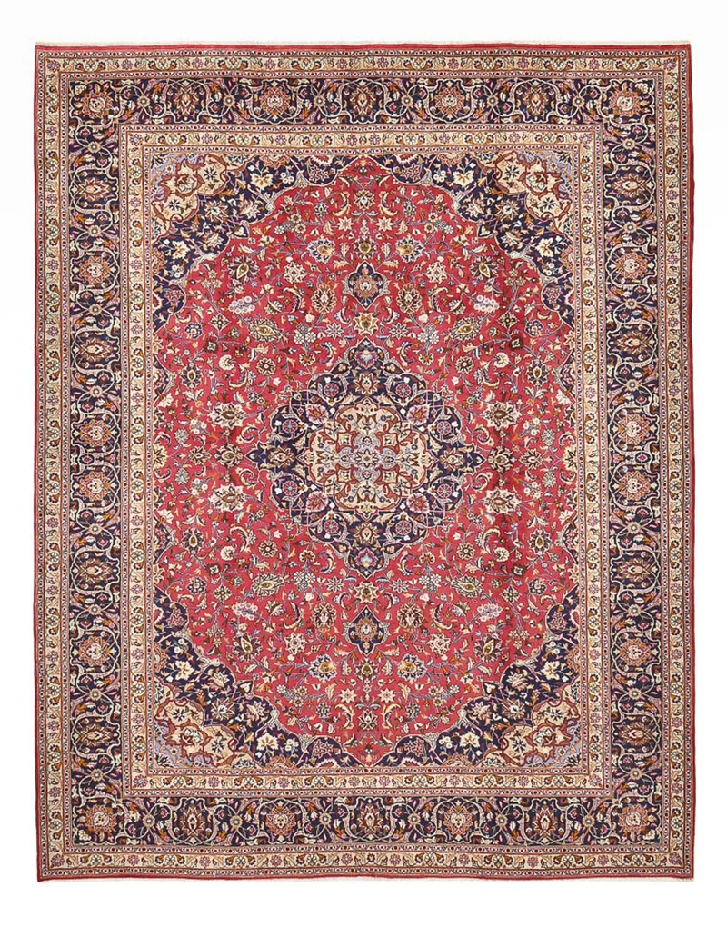 Maschad Teppich 296x383cm - Perserteppich - rot