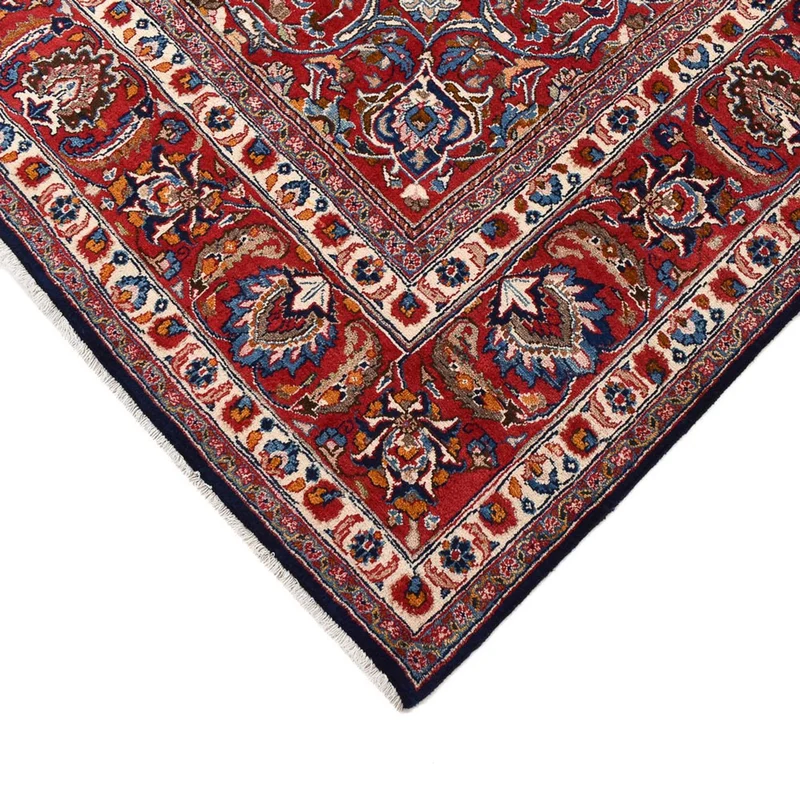 Maschad Teppich 293x374cm - Perserteppich - dunkelblau