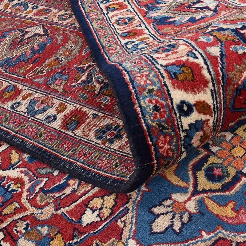 Maschad Teppich 293x374cm - Perserteppich - dunkelblau
