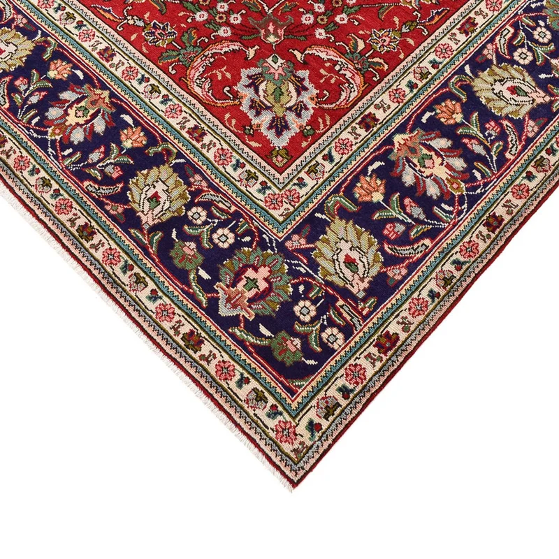 Täbriz Teppich 291x328cm - Perserteppich - rot