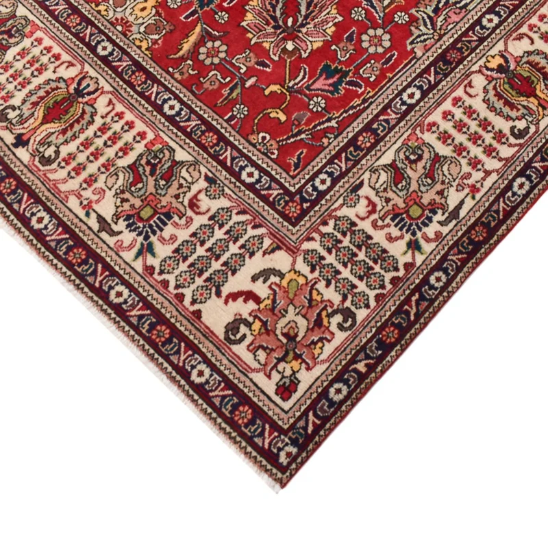 Täbriz Teppich 295x374cm - Perserteppich - rot