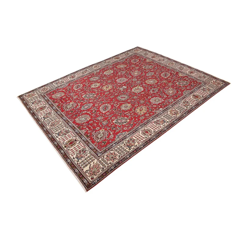 Täbriz Teppich 295x374cm - Perserteppich - rot