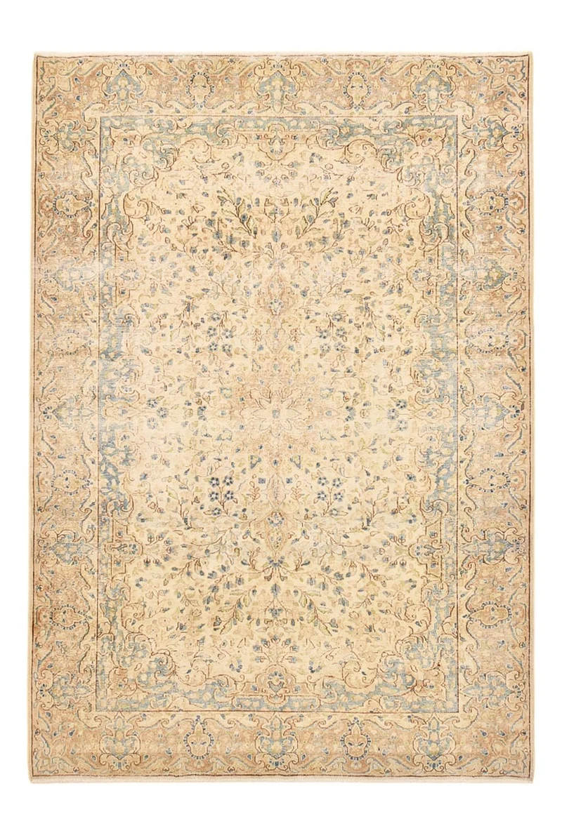 Vintage Teppich 205x300cm - hellbeige