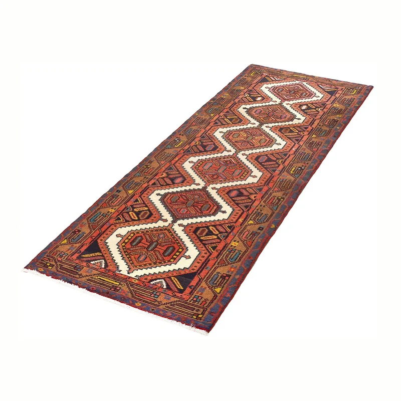 Ardebil Teppich 75x294cm - Perserteppich - rost