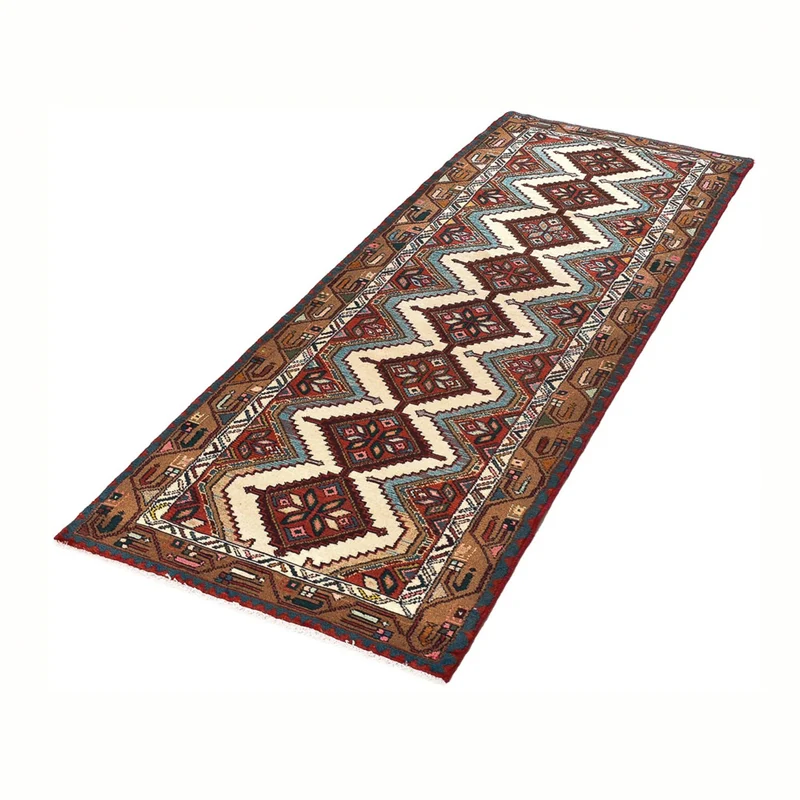 Ardebil Teppich 78x285cm - Perserteppich - mehrfarbig