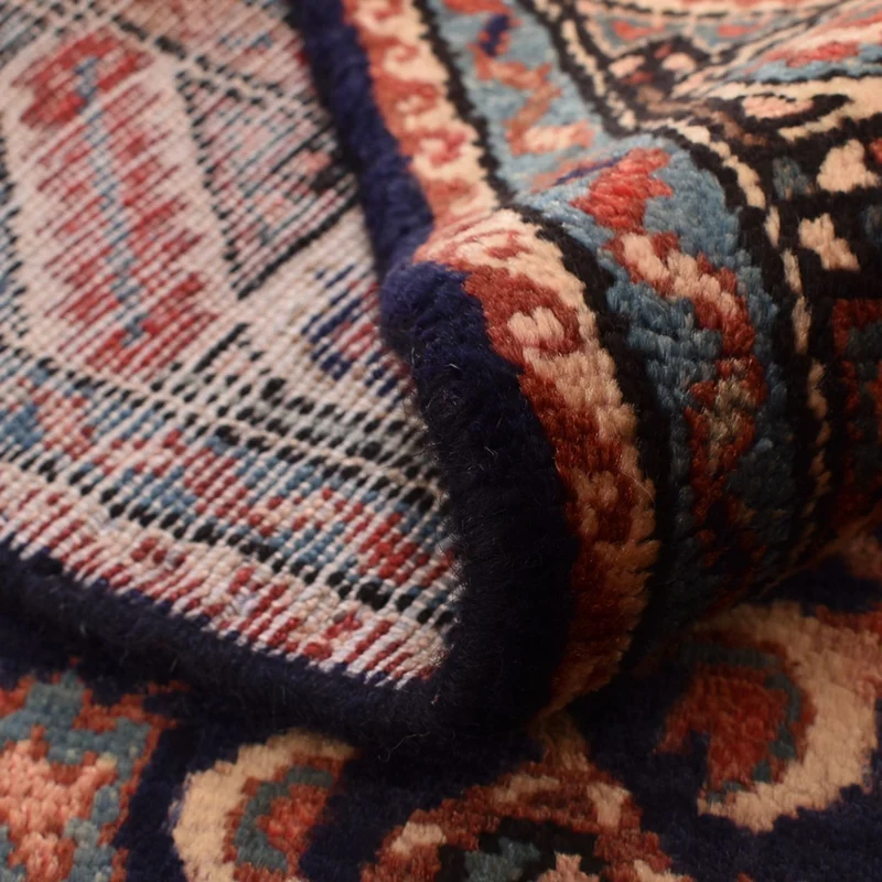 Hamadan Teppich 85x440cm - Perserteppich - dunkelbeige