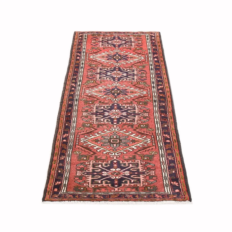 Qaraja Teppich 71x218cm - Perserteppich - rot