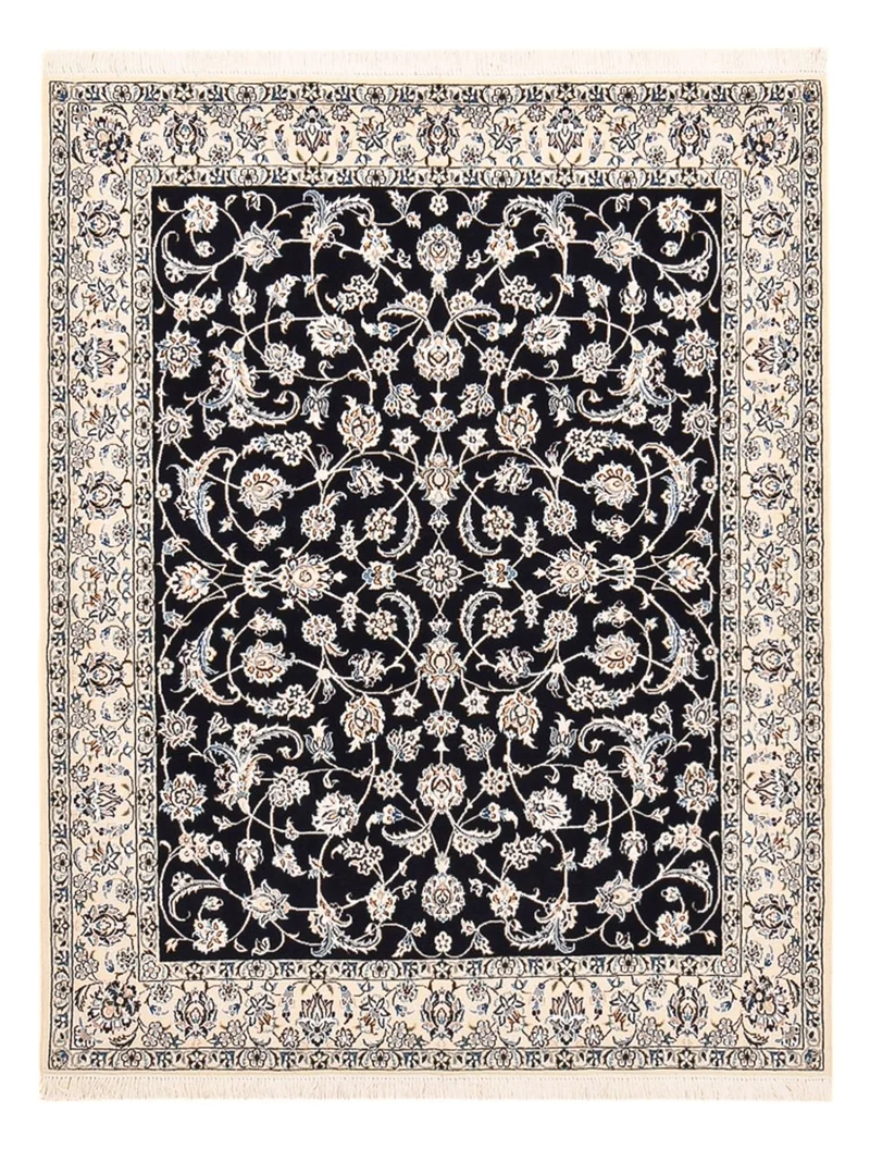 Nain - 9La Teppich 148x190cm - Perserteppich - dunkelblau