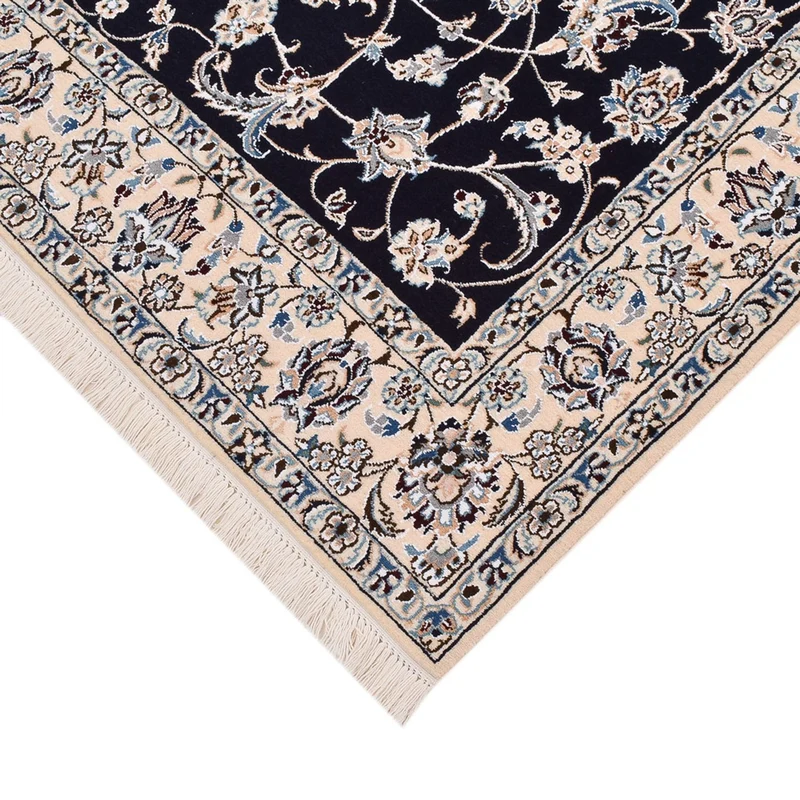 Nain - 9La Teppich 148x190cm - Perserteppich - dunkelblau