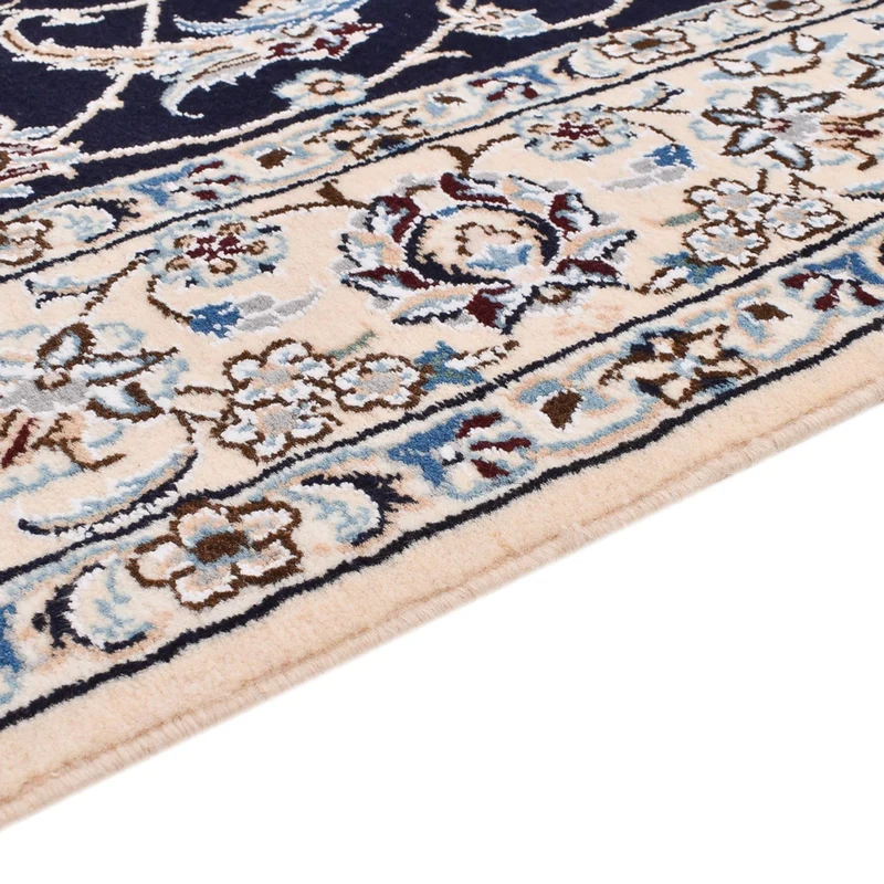 Nain - 9La Teppich 148x190cm - Perserteppich - dunkelblau