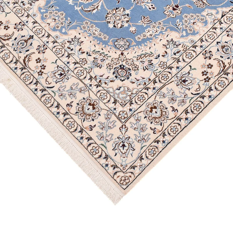 Nain - 9La Teppich 158x242cm - Perserteppich - blau