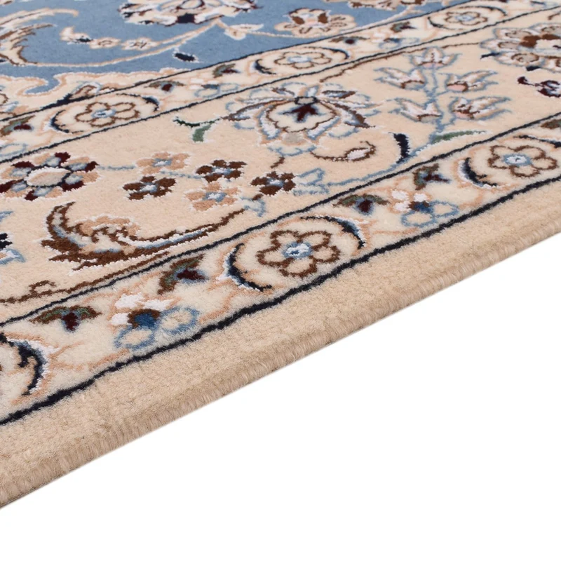 Nain - 9La Teppich 158x242cm - Perserteppich - blau