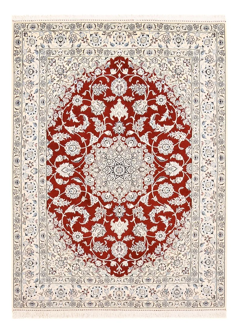 Nain - 9La Teppich 148x205cm - Perserteppich - rot