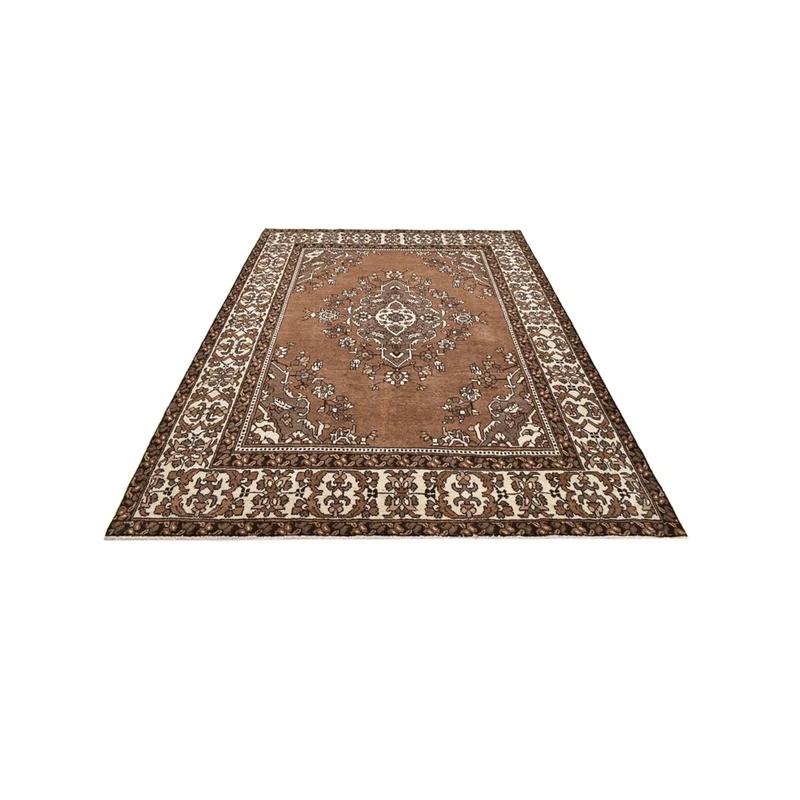 Mahal Teppich 207x291cm - Perserteppich - dunkelbeige