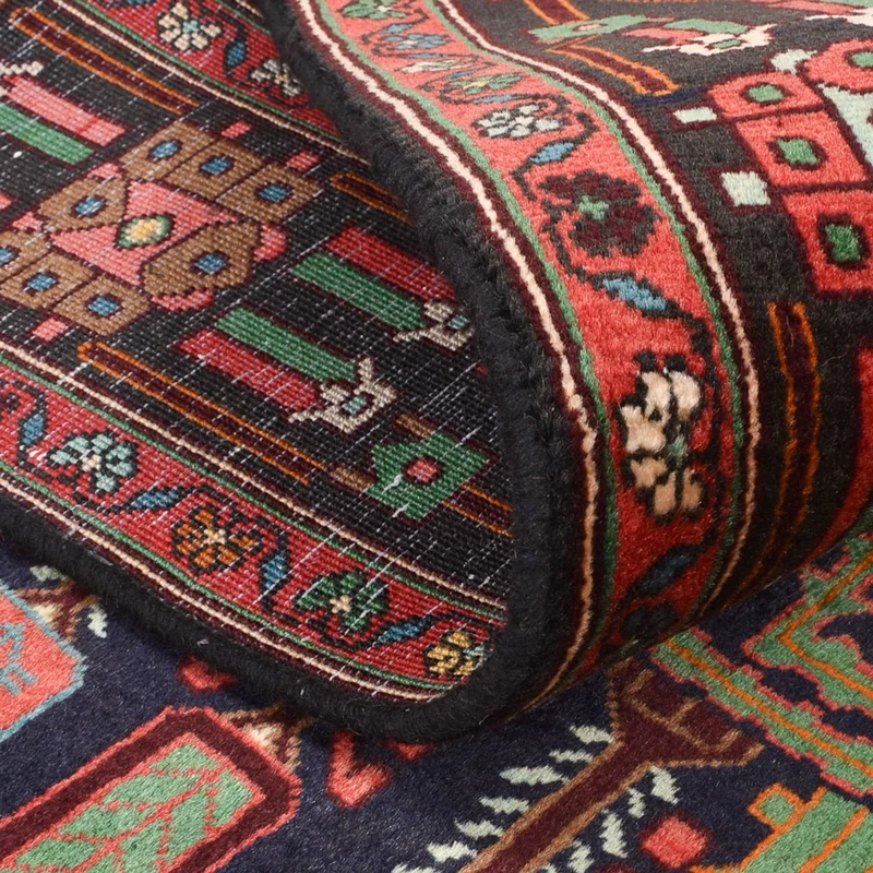 Hamadan Teppich 148x243cm - Perserteppich - hellrot