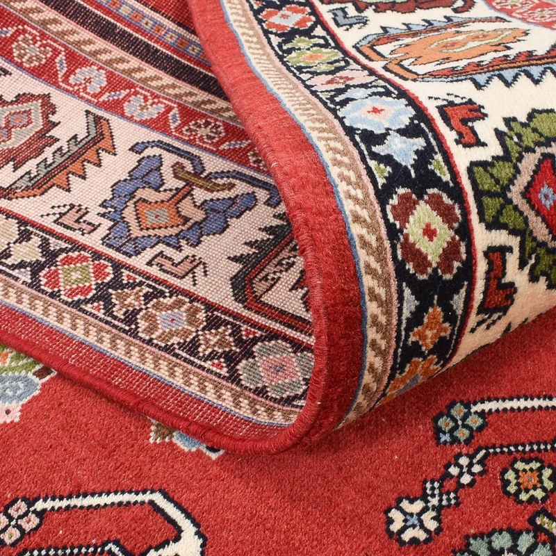 Kaschkuli Teppich 124x203cm - Perserteppich - rot