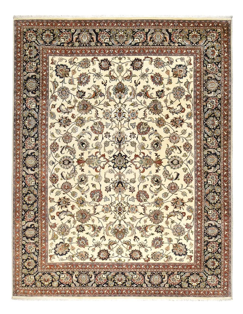 Maschad Teppich 292x390cm - Perserteppich - creme