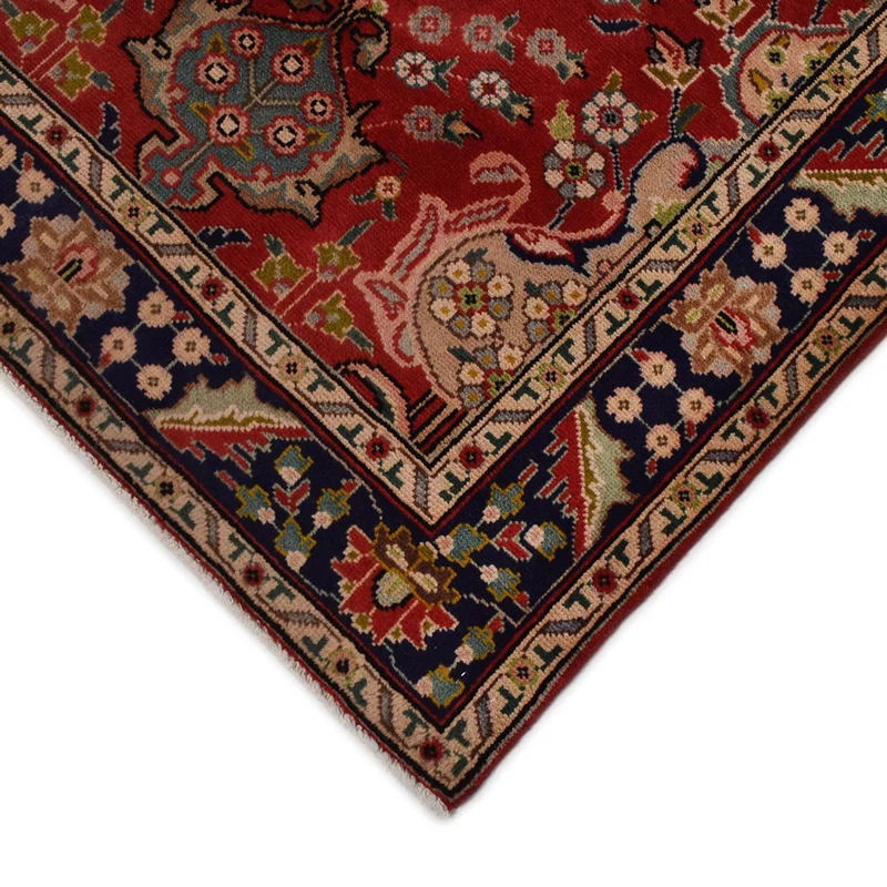 Täbriz Teppich 92x400cm - Perserteppich - rot