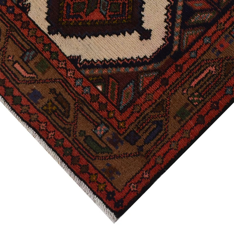 Ardebil Teppich 76x297cm - Perserteppich - rost
