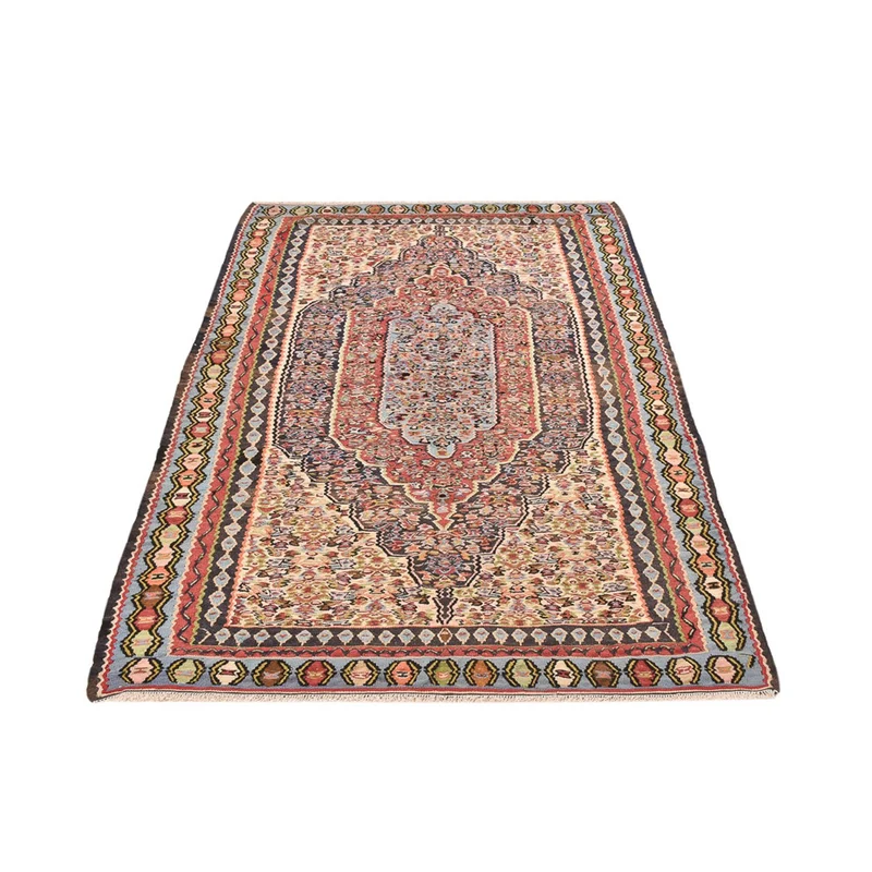 Kelim Teppich - Oriental - 120 x 180 cm - hellbeige