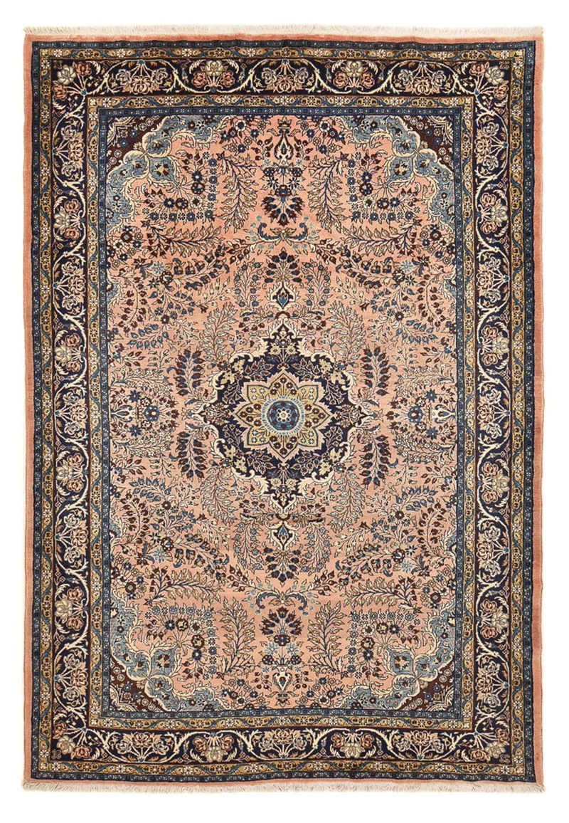 Sarough Teppich 214x313cm - Perserteppich - hellrot