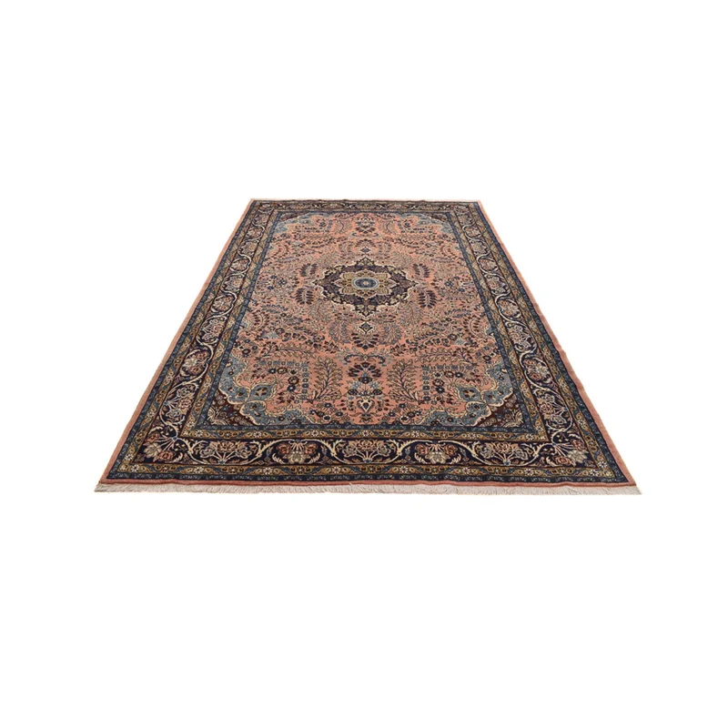 Sarough Teppich 214x313cm - Perserteppich - hellrot