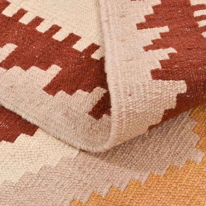Kelim Fars Teppich 110x150cm - mehrfarbig