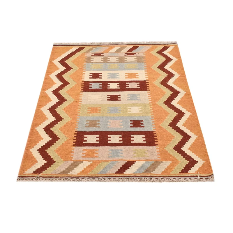 Kelim Fars Teppich 106x147cm - mehrfarbig