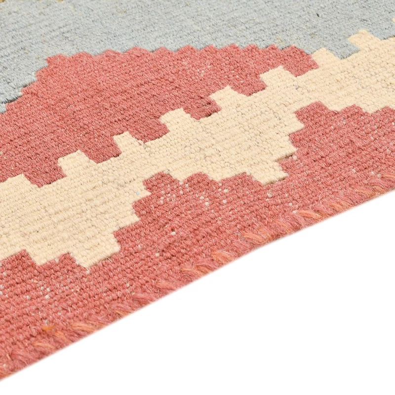 Kelim Fars Teppich 94x145cm - mehrfarbig