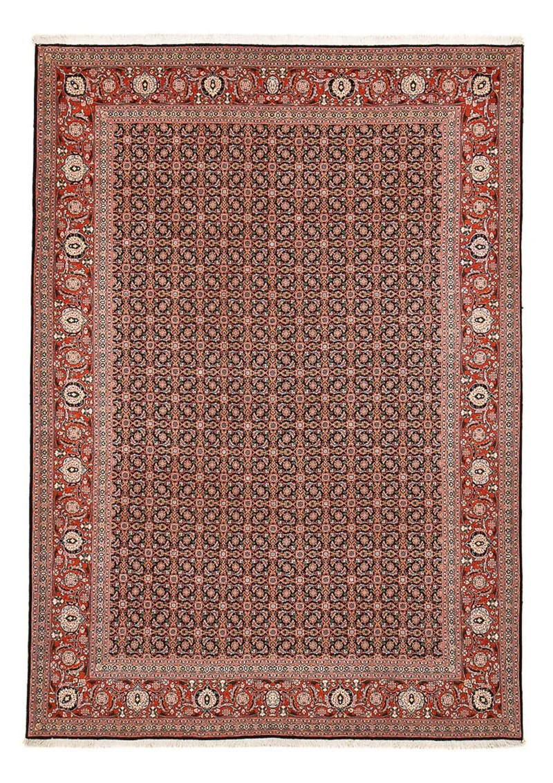 Täbriz - 50 Raj Teppich 247x348cm - Perserteppich - rost