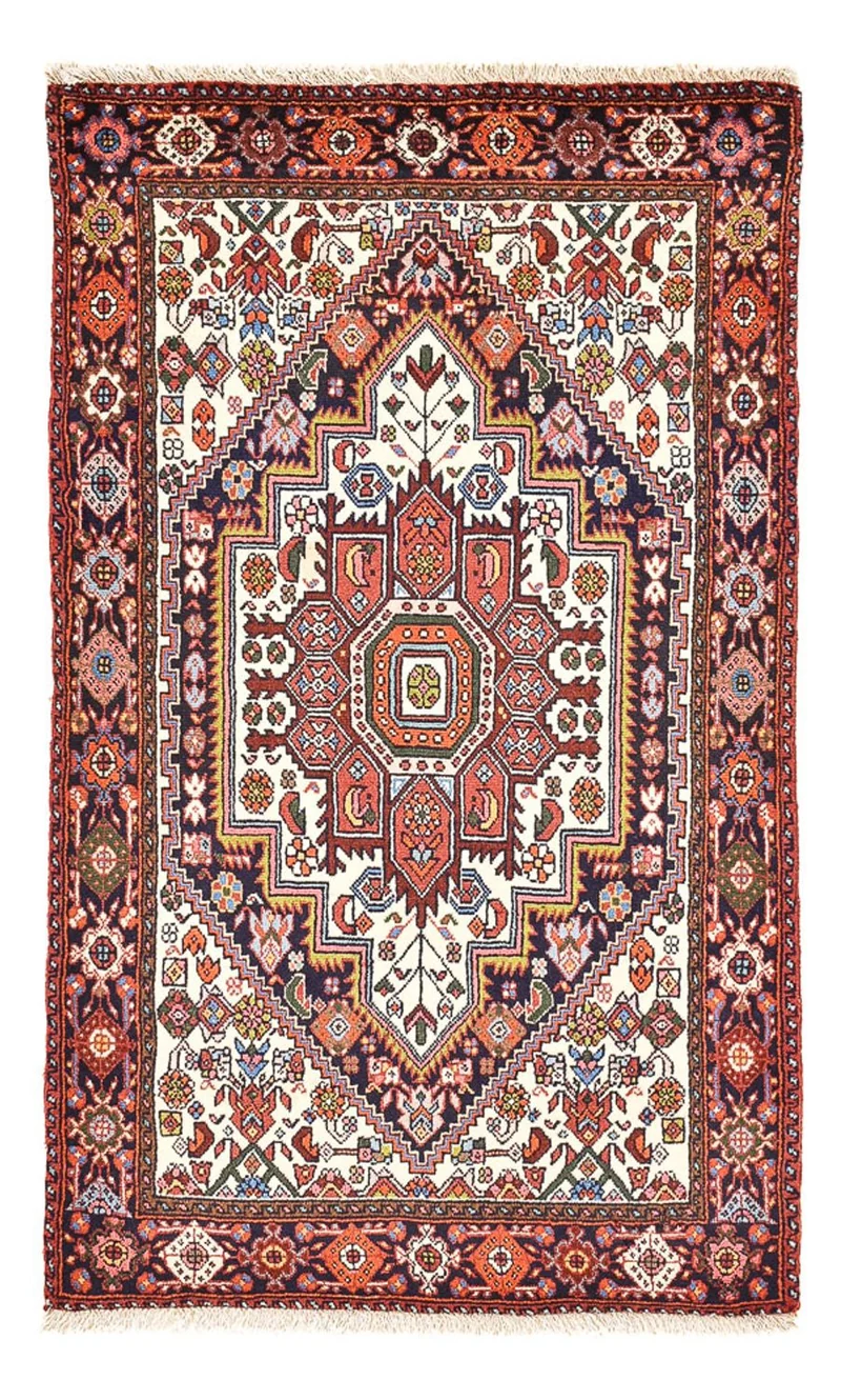 Gholtogh Teppich 76x125cm - Perserteppich - mehrfarbig