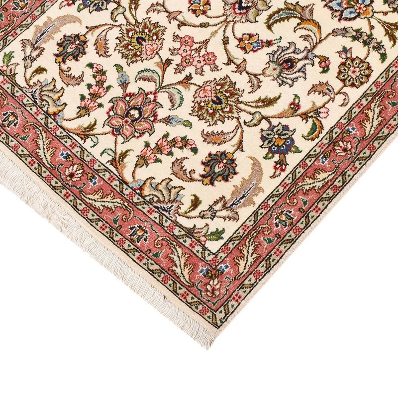 Täbriz - 60 Raj Teppich 72x302cm - Perserteppich - sand