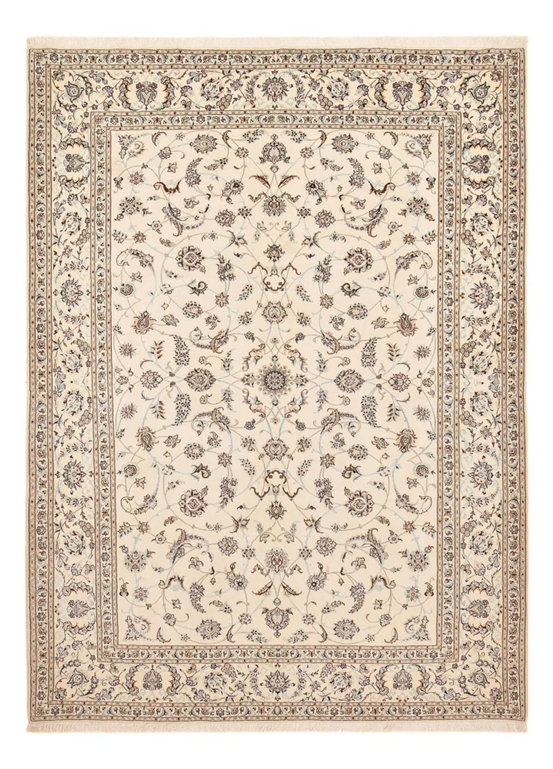 Nain - 6La Teppich 215x296cm - Perserteppich - creme