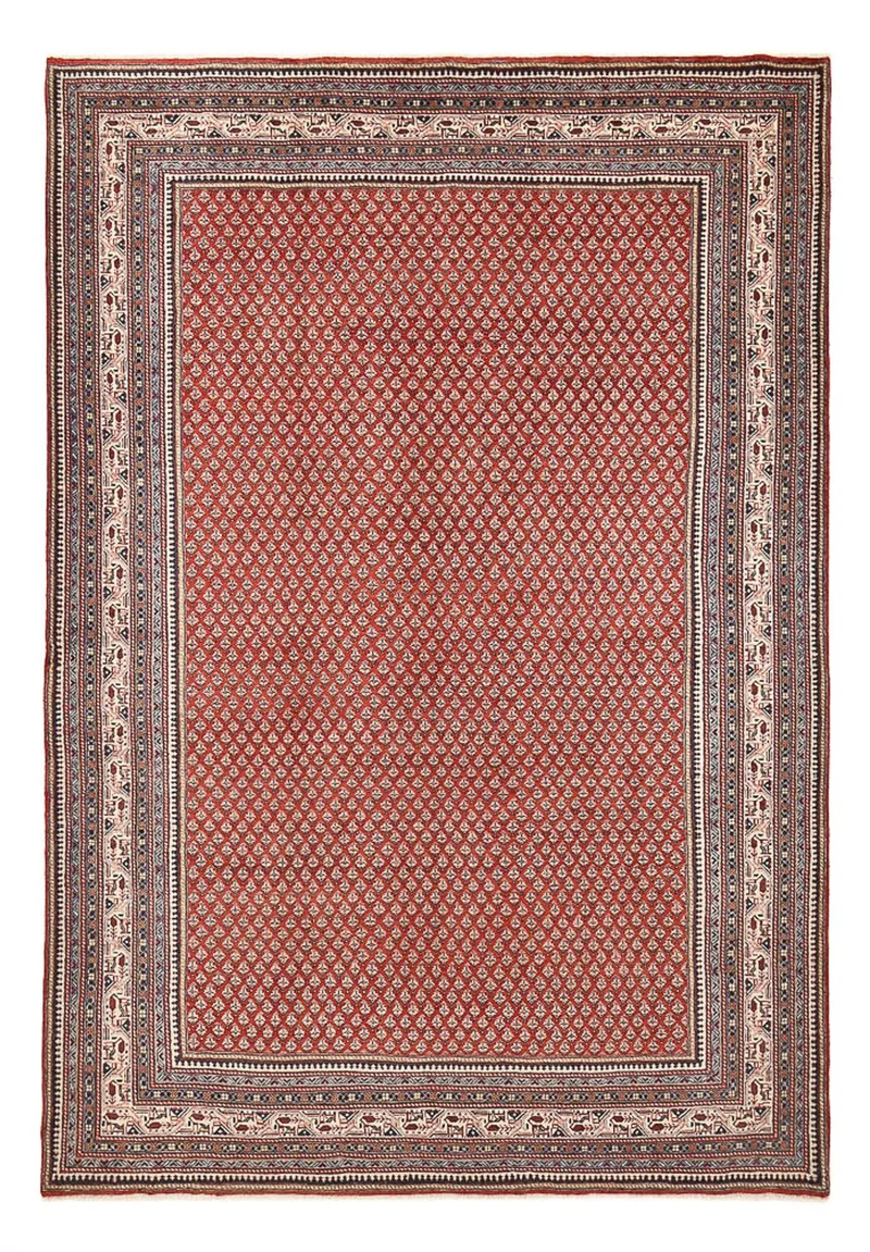 Keshan Teppich 240x342cm - Perserteppich - rot