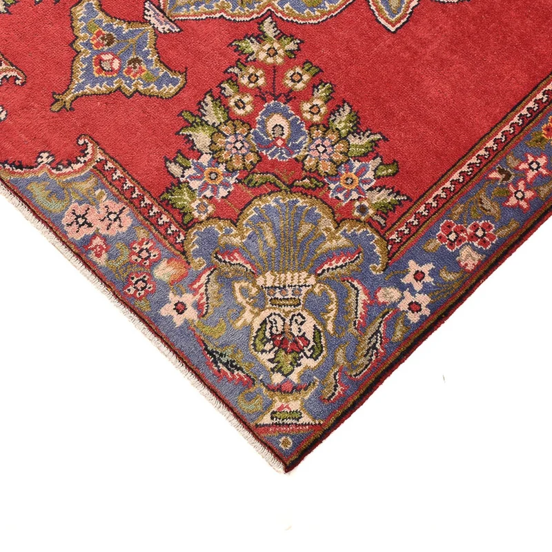 Täbriz Teppich 100x142cm - Perserteppich - rot