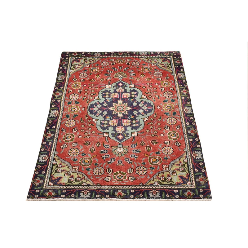 Perserteppich - Täbriz - 90 x 139 cm - hellrot