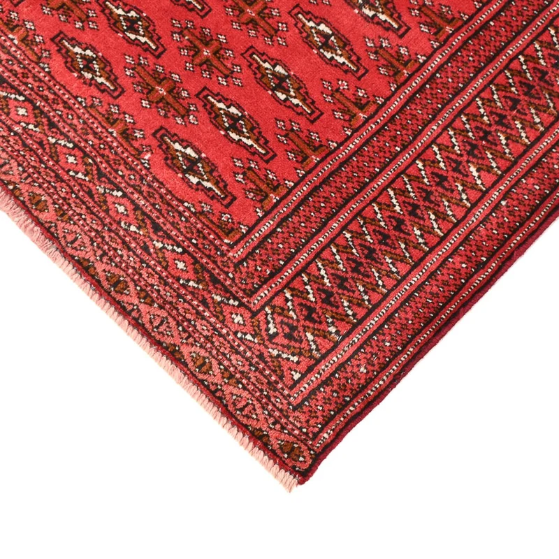 Turkaman Teppich - 98 x 138 cm - rot