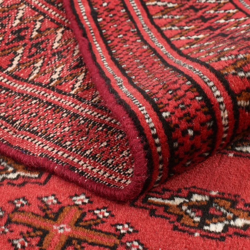 Turkaman Teppich - 98 x 138 cm - rot