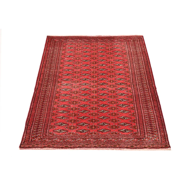 Turkaman Teppich - 98 x 138 cm - rot